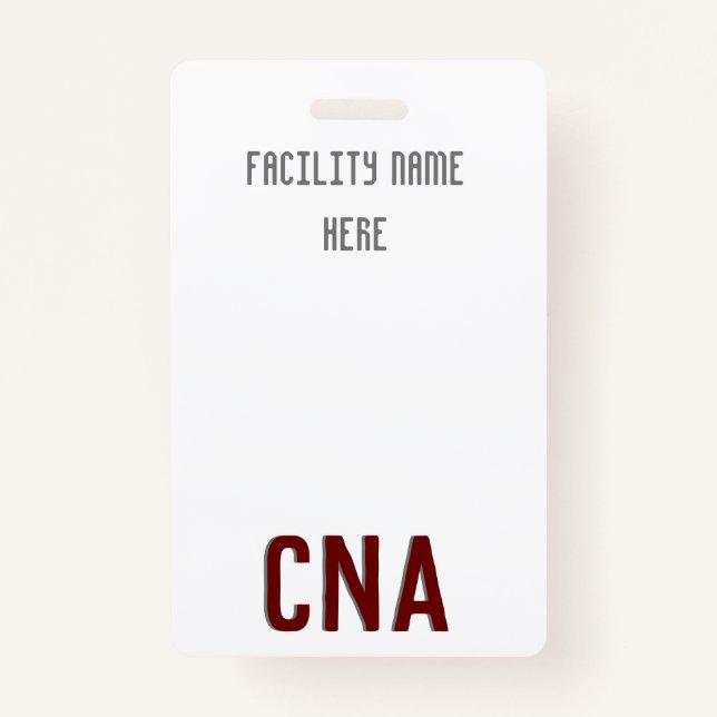 Badge Câble d'insignes CNA, personnalisable