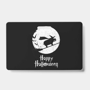 Badge Cadeau d'amant de hippopotame sorcière de déguisem