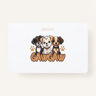 Badge Cadeau d'anniversaire Amoureux des chiens Tee