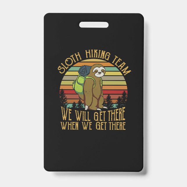 Badge Cadeau de campeur | Anniversaire de l'équipe de ra (Avant)