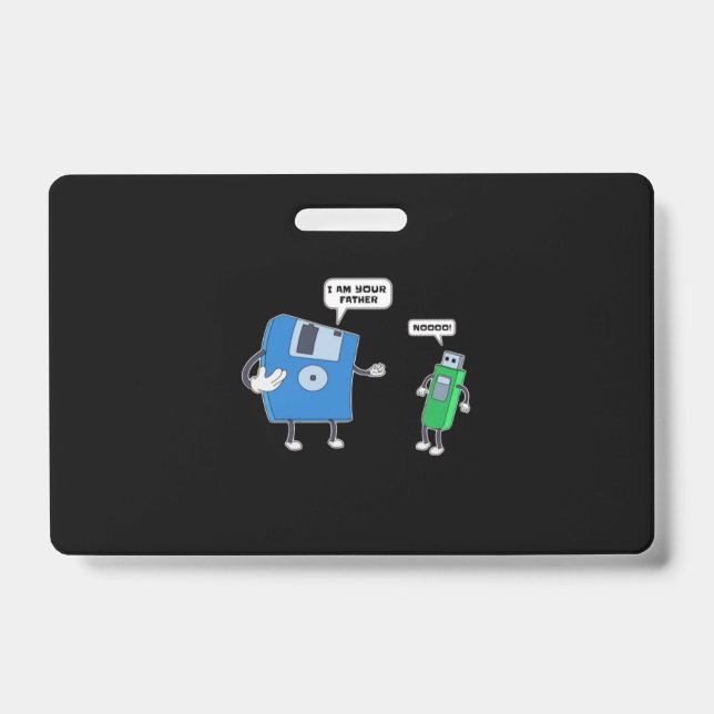 Badge Cadeau de disque souple d'ingénierie informatique  (Avant)