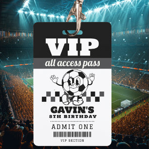 Badge Cadeau de fête d'anniversaire personnalisé de foot