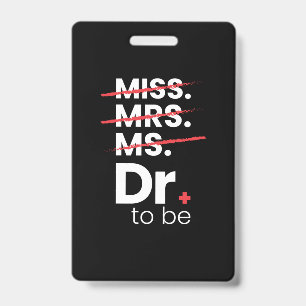 Badge Cadeau de fin d'études   Futur Docteur