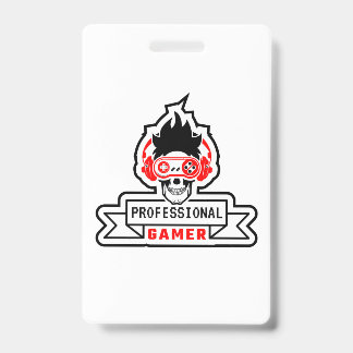 Badge Cadeau de joueur Joueur professionnel