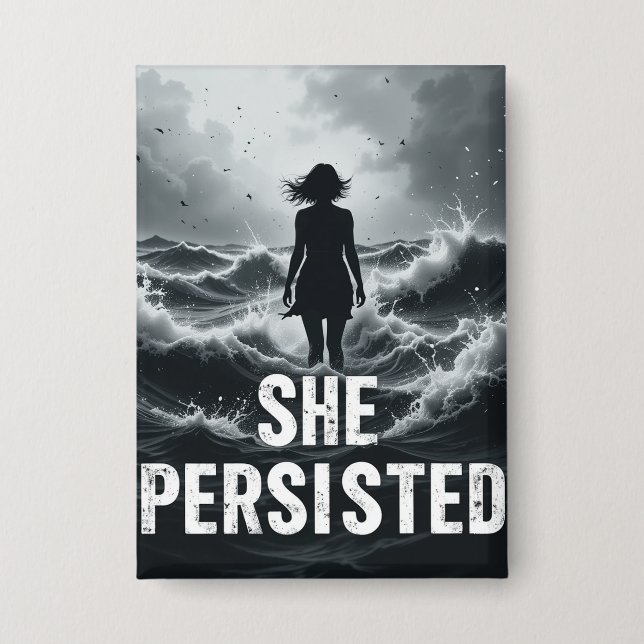 Badge cadeau de jour pour femmes (Recto)