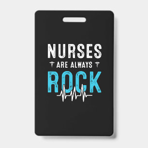 Badge Cadeau d'infirmière Les infirmières déchirent to