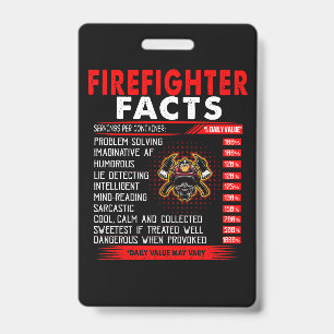 Badge Cadeau pompier   Infos sur les pompiers Cadeaux