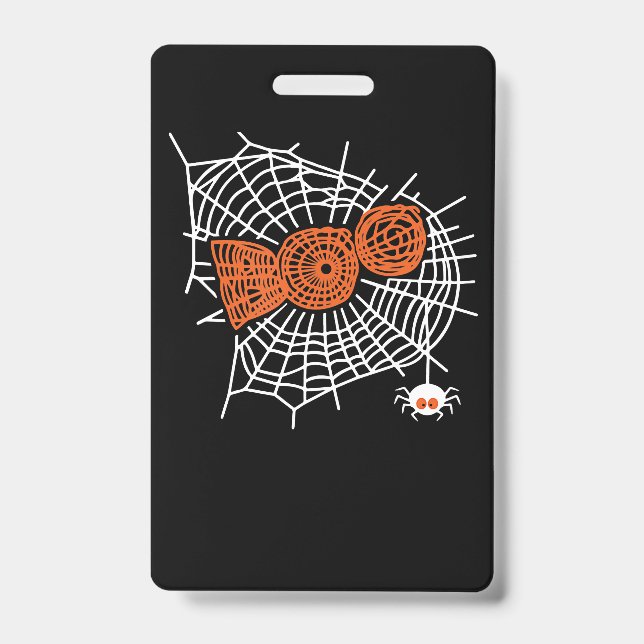 Badge Cadeau Spider | Boo Spider Web Pour Femme Drôle (Avant)