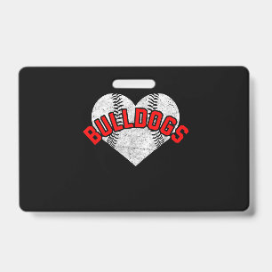 Badge Cadeaux d'équipe de baseball et de softball de lyc