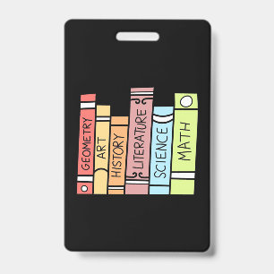 Badge Cadeaux Enseignant Rentrée Scolaire École à la m
