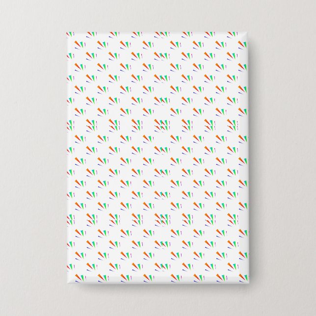 Badge Cahier à motifs avec une couverture blanche  (Recto)