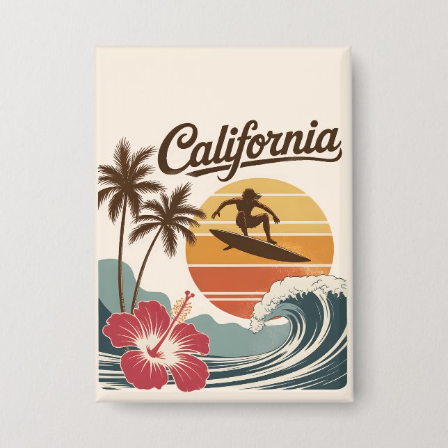 Badge Californie  (Recto)