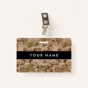 Badge Camouflage du désert, Militaire, Armée