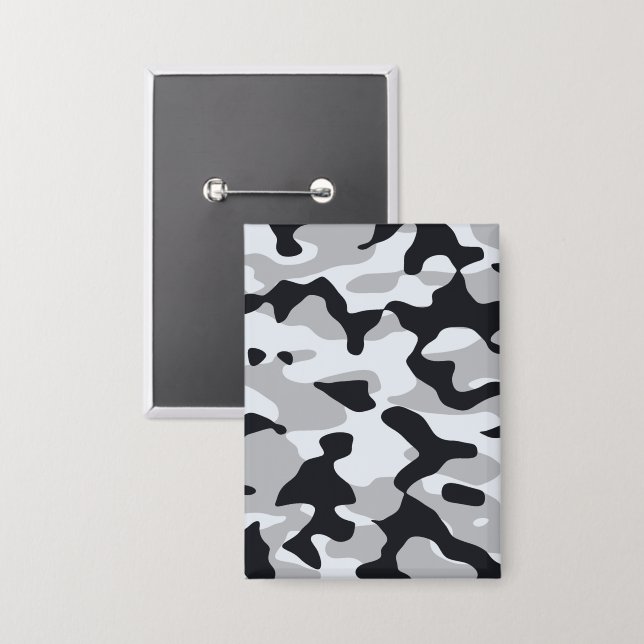 Badge Camouflage urbain à fort contraste (Recto/Verso)