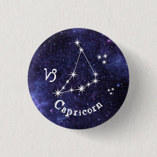 Badge Capricorne, Badge Zodiac Horoscope