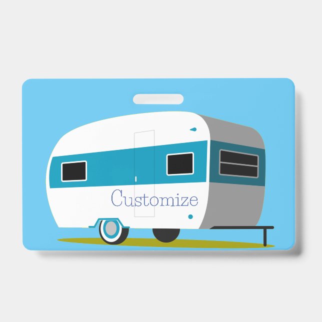 Badge Caravane Camping-car VR Thunder_Cove (Avant)