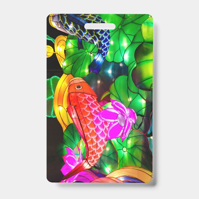 Badge Carpes illuminées (Avant)