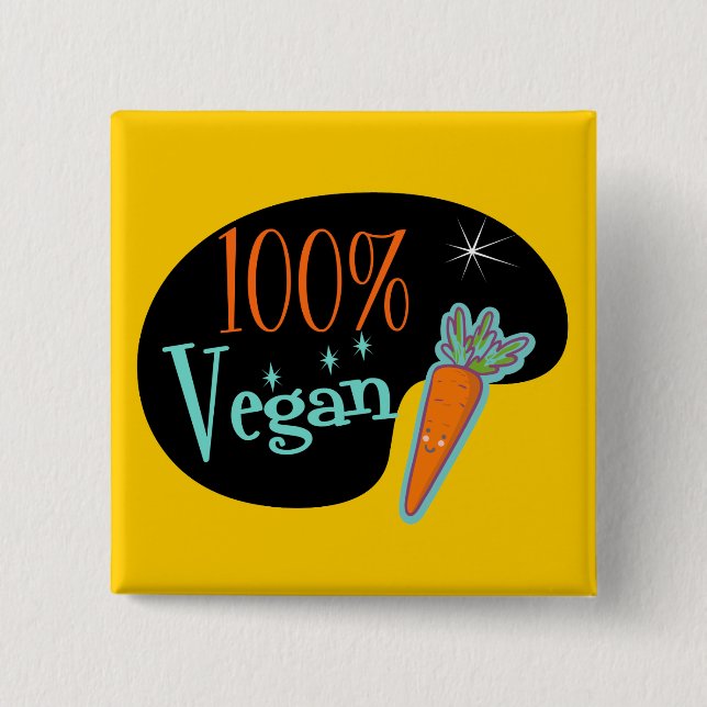 Badge Carré 5 Cm 100% Vegan (Devant)