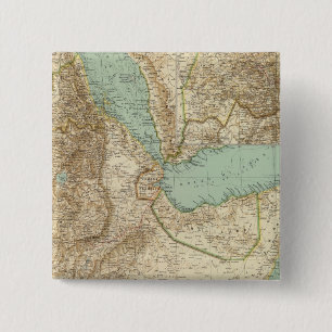 Badge Carré 5 Cm 11617 Érythrée, Éthiopie, Somalie
