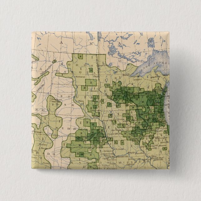 Badge Carré 5 Cm 160 Rye/km² (Devant)