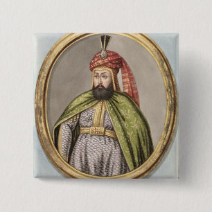Badge Carré 5 Cm 1612-40) sultans IV d'Amurath (Murad) (1623-40, de