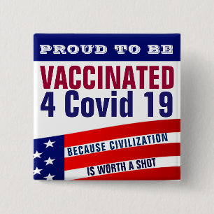 BADGE CARRÉ 5 CM 19