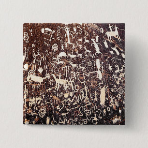 Badge Carré 5 Cm 1. Rocher du journal