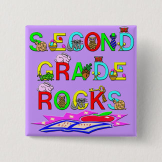 Badge Carré 5 Cm 2ème Roches de catégorie