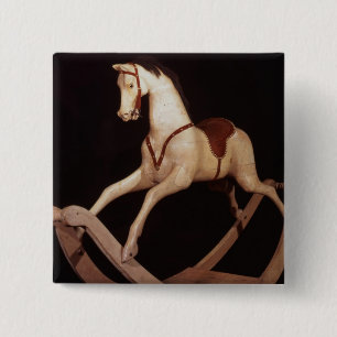 Badge Carré 5 Cm 31 : Cheval de basculage, l'anglais, 1840