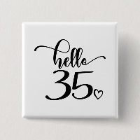 35e anniversaire femmes Bonjour 35 mignonne 35 ans