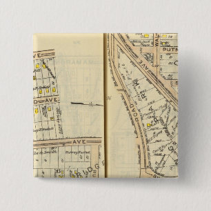 Badge Carré 5 Cm 36-37 Plaines blanches