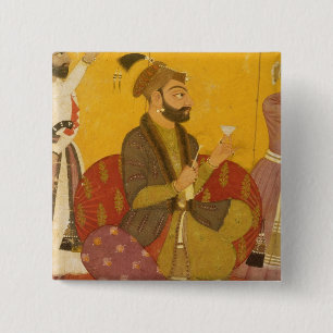 Badge Carré 5 Cm 47.110/359 Gosain Narayan prend le poison dans les