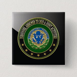 Badge Carré 5 Cm [500] DOD & Activités conjointes DUI Special Editi