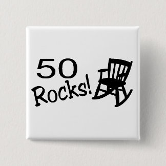 Badge Carré 5 Cm 50 roches (balancier)