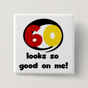 Badge Carré 5 Cm 60 regards si bons sur moi T-shirts et cadeaux