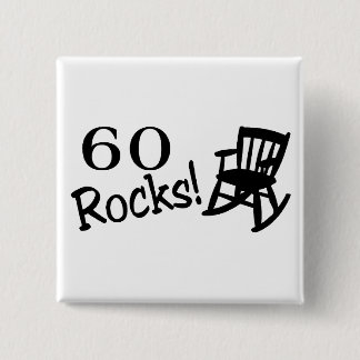 Badge Carré 5 Cm 60 roches (balancier)