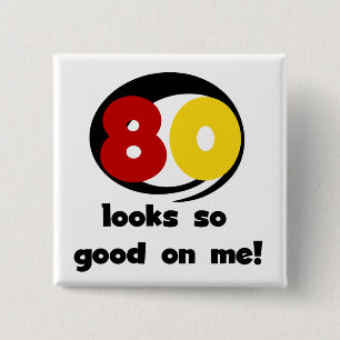 Badge Carré 5 Cm 80 regards si bons sur moi T-shirts et cadeaux