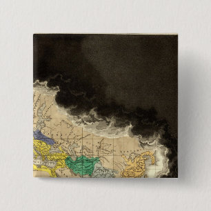 Badge Carré 5 Cm À la mort de Constantin 337 après J.C.