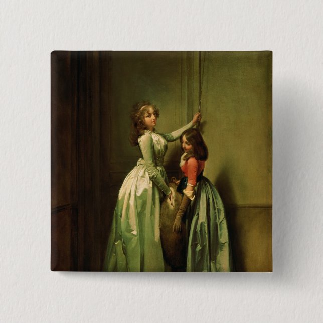 Badge Carré 5 Cm À l'entrée, 1796-98 (Devant)