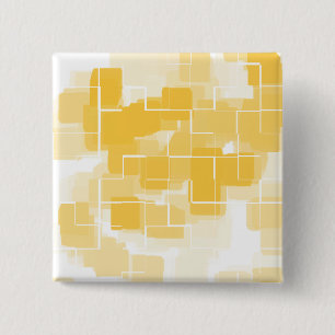Badge Carré 5 Cm abstrait géométrique "Melon"