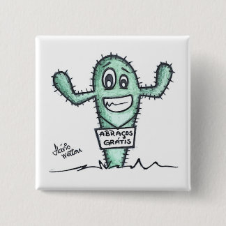 Badge Carré 5 Cm Accolade Gratuitement