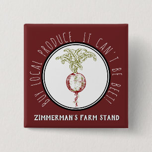 Badge Carré 5 Cm Achetez le produit local le marché de ferme de