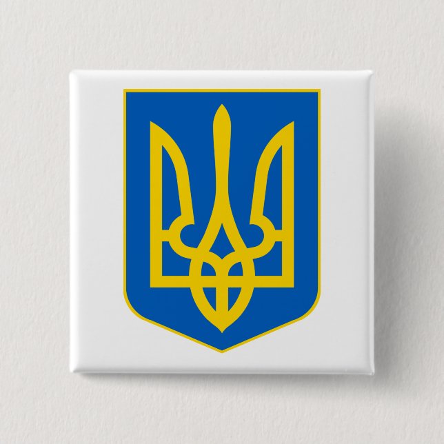 Badge Carré 5 Cm ACO Ukraine (Devant)