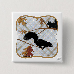 Badge Carré 5 Cm Affaires de Squirrely