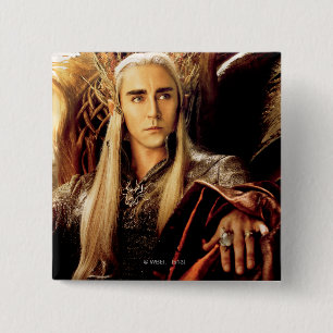 Badge Carré 5 Cm Affiche de film de Thranduil