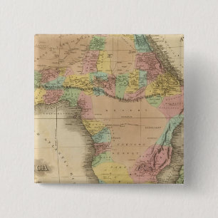 Badge Carré 5 Cm Afrique 23