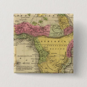 Badge Carré 5 Cm Afrique 33