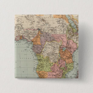 Badge Carré 5 Cm Afrique 35