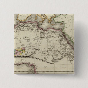 Badge Carré 5 Cm Afrique 35