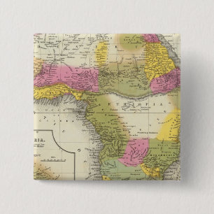 Badge Carré 5 Cm Afrique 36